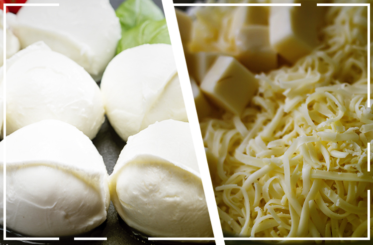 É mozzarella, mozarela, muçarela ou mussarela?